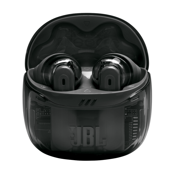 JBL Tune Flex 2 Ghost Edition - Ghost Black - True Wireless Noise Cancelling Earbuds - Detailshot 3 image number null